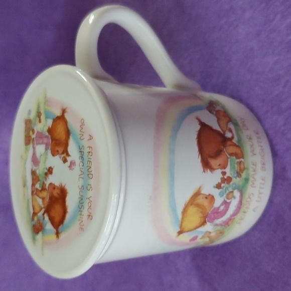 VINTAGE Hallmark Mug Mates, Betsy Clark 1983 Precious Moments Best Friends Mug - Picture 4 of 8